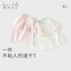 Davidella Girls' Moisture Absorbing Quick Drying Short Sleeved Summer Outfit, New Baby Top, Children's Pure Cotton T-shirt