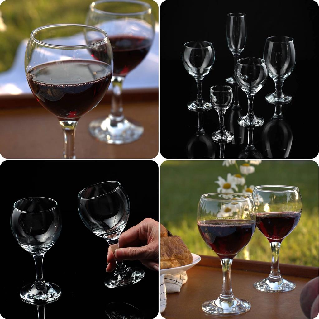 KADAX Kieliszki Do Wina Czerwonego 6szt Komplet Kieliszków Zestaw