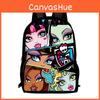 Large Capacity Children Backpack With Monster High Print Design For Daily School