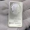 Cross Memorial Badge: Indian Bison Square Silver-Plated Commemorative Coin Collection