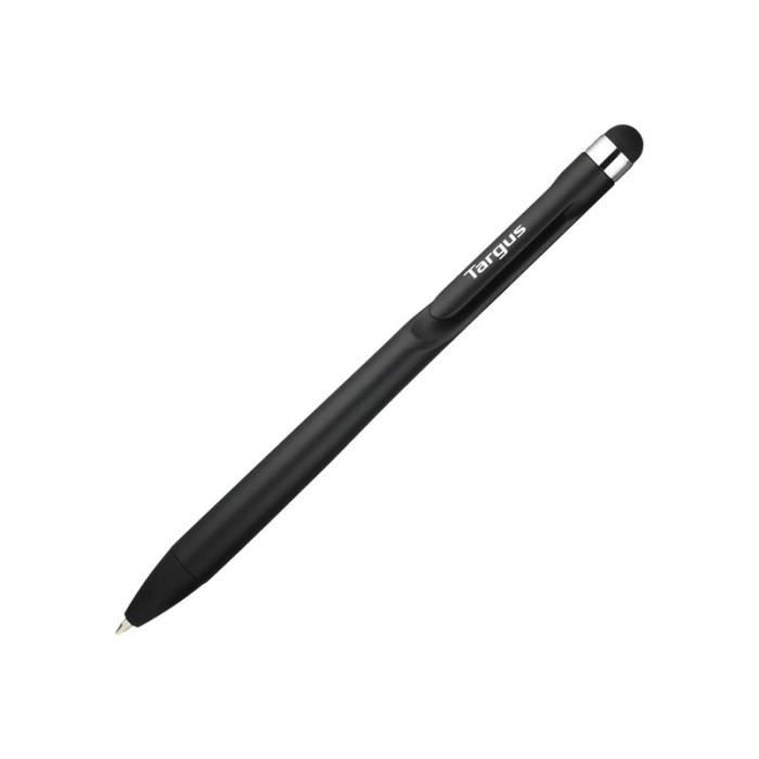 Stylet - Targus - AMM163AMGL - Antimicrobien - Noir - Pour téléphone et tablette