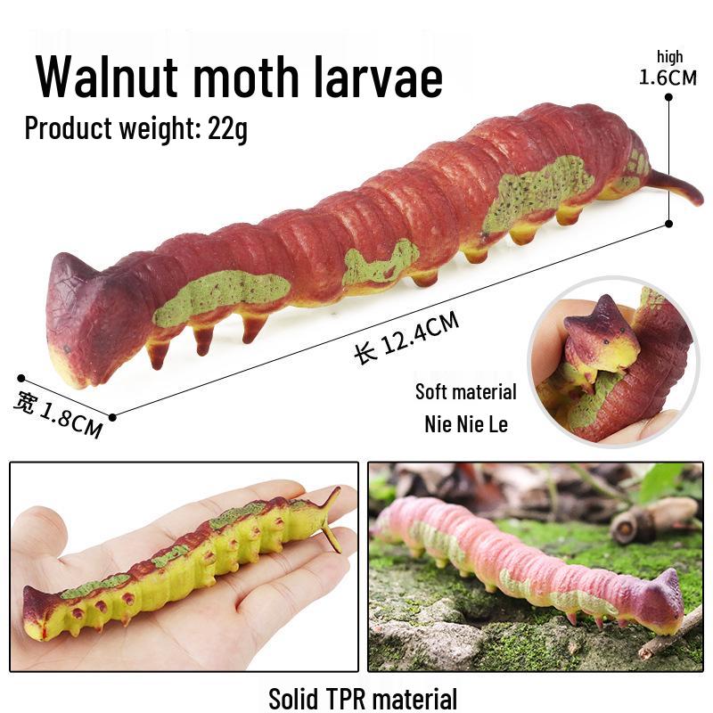 Kids' Marine Animal Model Stress Relief Toy Set: Pufferfish, Octopus, Crab, Shark, Dunkleosteus