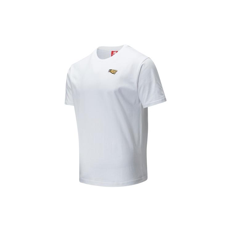 New Balance Graphic Print Tee Asia Sizing 'White Multi' Unisex AMT01548-WT
