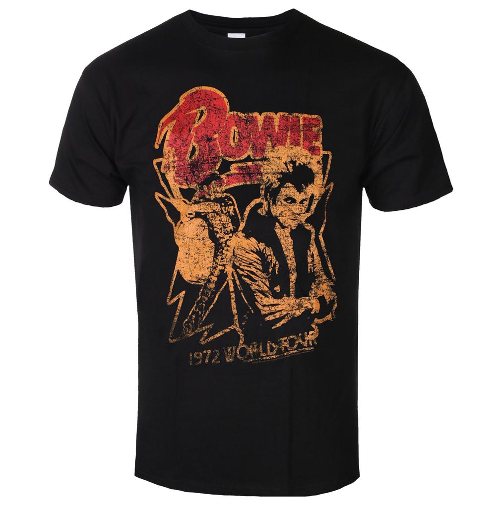 New David Bowie Graphic Cotton Band Tshirt Unisex Summer Short Sleeve Fashion Brand Tee Luxury Casual Vintage Tees