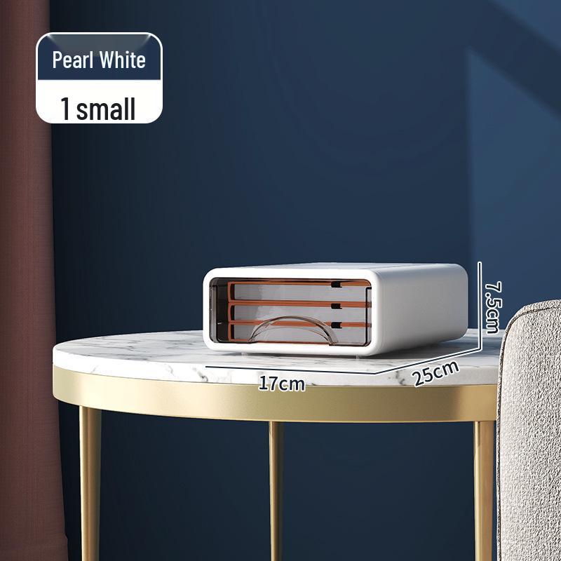 

Настольный органайзер для канцелярии и косметики с ящиками