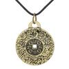 Zarte Legierung Bronze Amulett Halskette Verstellbare Schlüsselbein Kette Choker für Frauen
