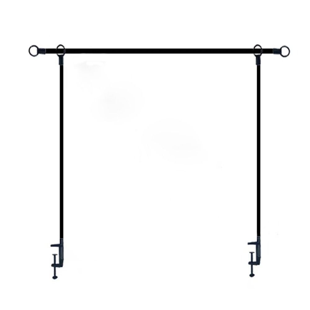 Black Desktop Arch Frame Easy Install Clamp Balloon Arch Stand Balloon Clips Adjustable Length Flower Frame Arch Event Ceremony