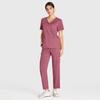 Hospital Doctor Hand Wash Short Sleeve Set V-Neck Fashion Women'S Casual Wear Pet Hospital Hand Wash