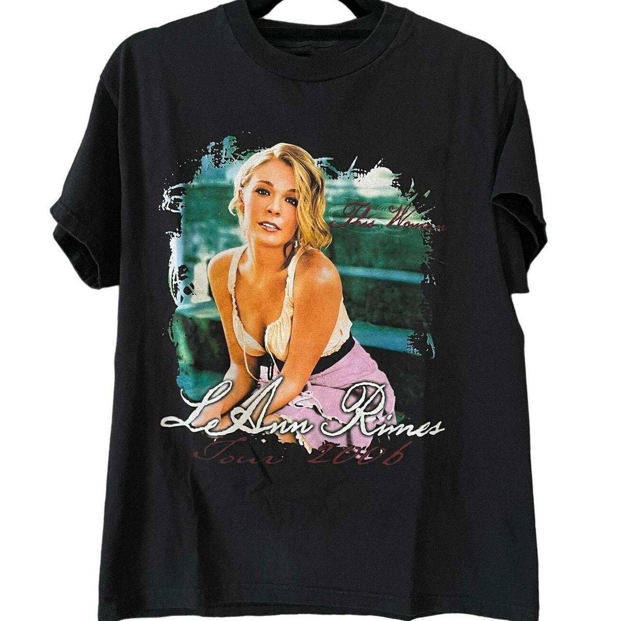 LeAnn Rimes This Woman 2006 Tour Cotton Black All Size T Shirt For Men CM021 XXXXL