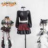 Gospel warrior cos Asuka guerrière de groupe de rock figurine avec le même cosplay combinaison d'acteur bidimensionnelle ensemble complet