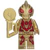 Ninja Warrior Superhero Doll With Weapon Single Building Block Assembly Toy