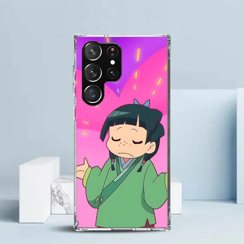 A-Apothecary D-Diaries Anime Soft Cover for Samsung Galaxy S25 Edge S26 S24 S23 Ultra Phone Case S22 S21 Plus S20 FE Print Patte