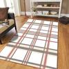 Classical Plaid Floor Mats Door Decoration Home Living Room Floor Mats
