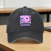Washed Baseball Cap Funny Ugly Cat Face Ibuprofen Cat Meme Humor Spring Trucker Hat For Unisex Adult Yk Cool Rock Sun Snapback Cap