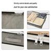 Under-bed Foldable Clear Storage Bag for Clothes, Quilts, and Sundries.