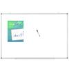 Whiteboard Wall Hanging Magnetic Bulletin Board Plain White Board Office White Board Magnetic Aluminum Frame with Marker and Eraser Magnetic Wall