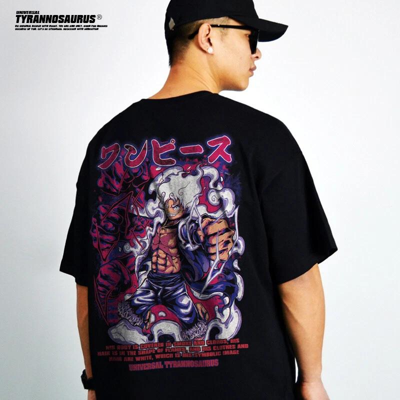 One Piece Luffy Cosplay Anime Manga T-Shirt Tee Undershirt Cotton L