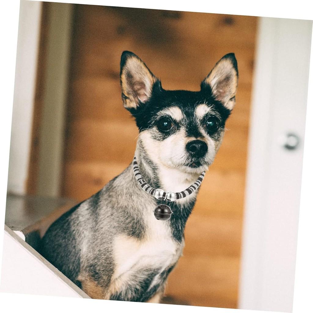 Pet Collar Colored Collar Cat Dog Bell Necklace Adjustable Dog Collar Soft and Comfortable