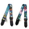 Curea pentru chitară extra lată cu imprimeu color Curea pentru umăr pentru chitară Curea pentru chitară electrică Bas clasic