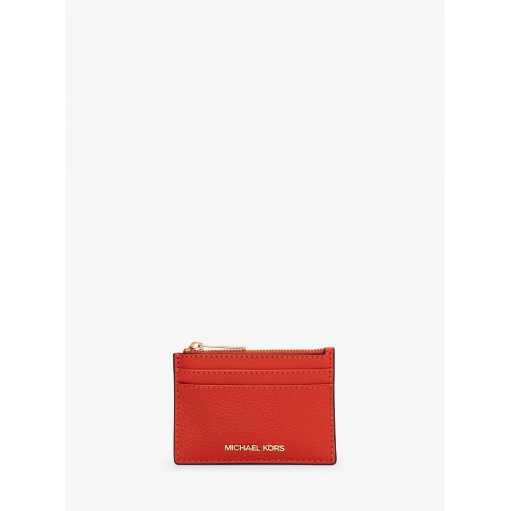 

Michael Kors [japan Limited] Jet Set Travel Card Case With Id Case 35s5gtvd1l2675 Red Clay F