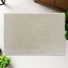 Pleadeliy Loop Wool Entryway Easy To Pet Convenient Suitable for Indoor and Outdoor Use In and Bathrooms Mat, 50x80cm, Clean, Scratch-Resistant,