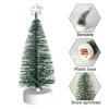 Mini LED1-20PCS Christmas Tree Desktop Tabletop Artificial Xmas Tree Holiday Party Home Office Decoration
