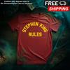Stephen King Rules - Monster Squad Inspired Unisex Horror Unisex T Shirt