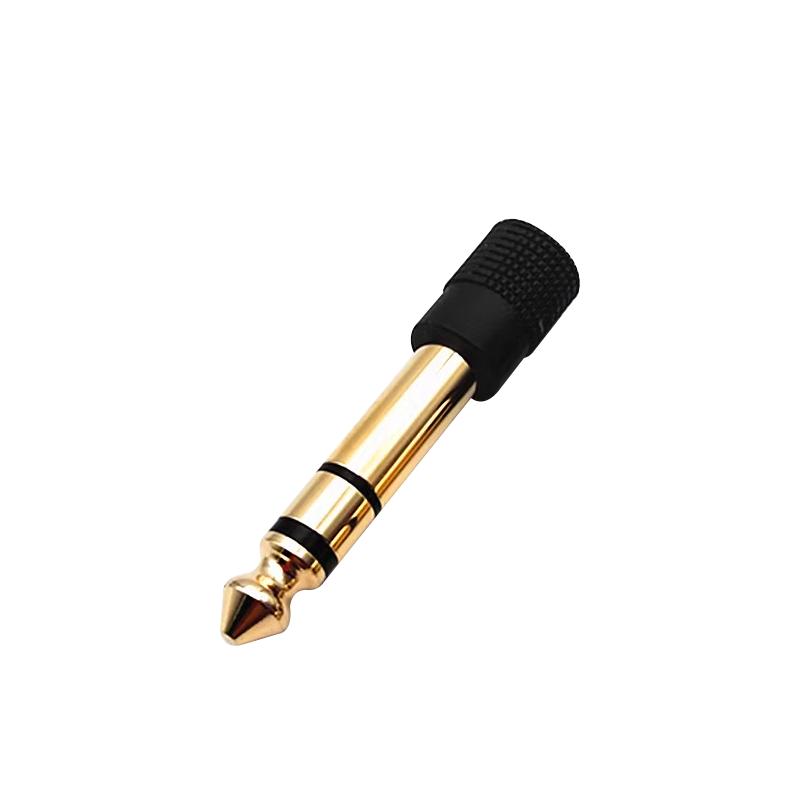Mikrofonadapter Stereo-Kopfhöreranschluss Audio-Stecker Stecker auf Buchse 3,5 mm 6,35 mm