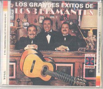 

CD LOS TRES DIAMANTES - Los Grandes Exitos De Los Tres Diam 73752RL RCA 1985 US Latin Used