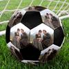 Vibrant Outlander Indoor Soccer Ball Colorful Machine Stitched PVC Size 5 Team Training Competition Ready Durable High-Bounce Cool Sports Gift