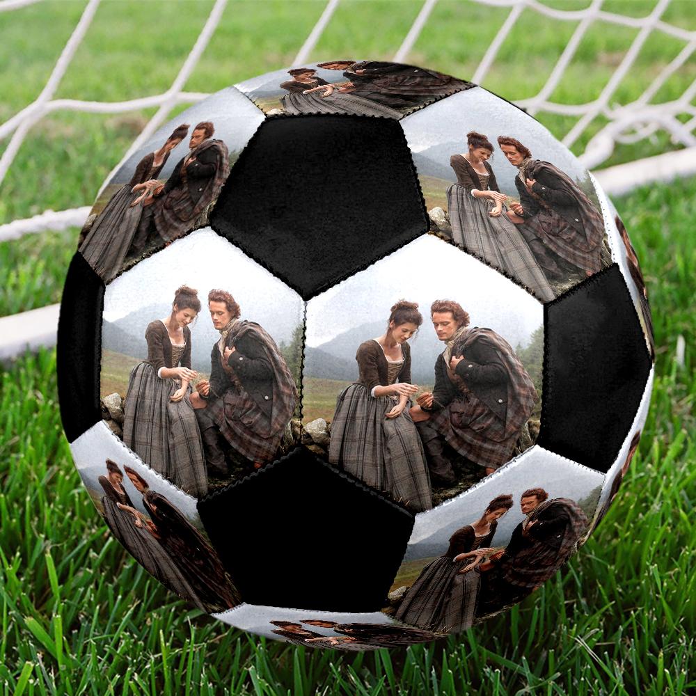 Vibrant Outlander Indoor Soccer Ball Colorful Machine Stitched PVC Size 5 Team Training Competition Ready Durable High-Bounce Cool Sports Gift