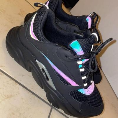 B22 European Station Unisex Comfortable Breathable Sports Shoes - Height Increasing Thick Sole Dad Sneakers