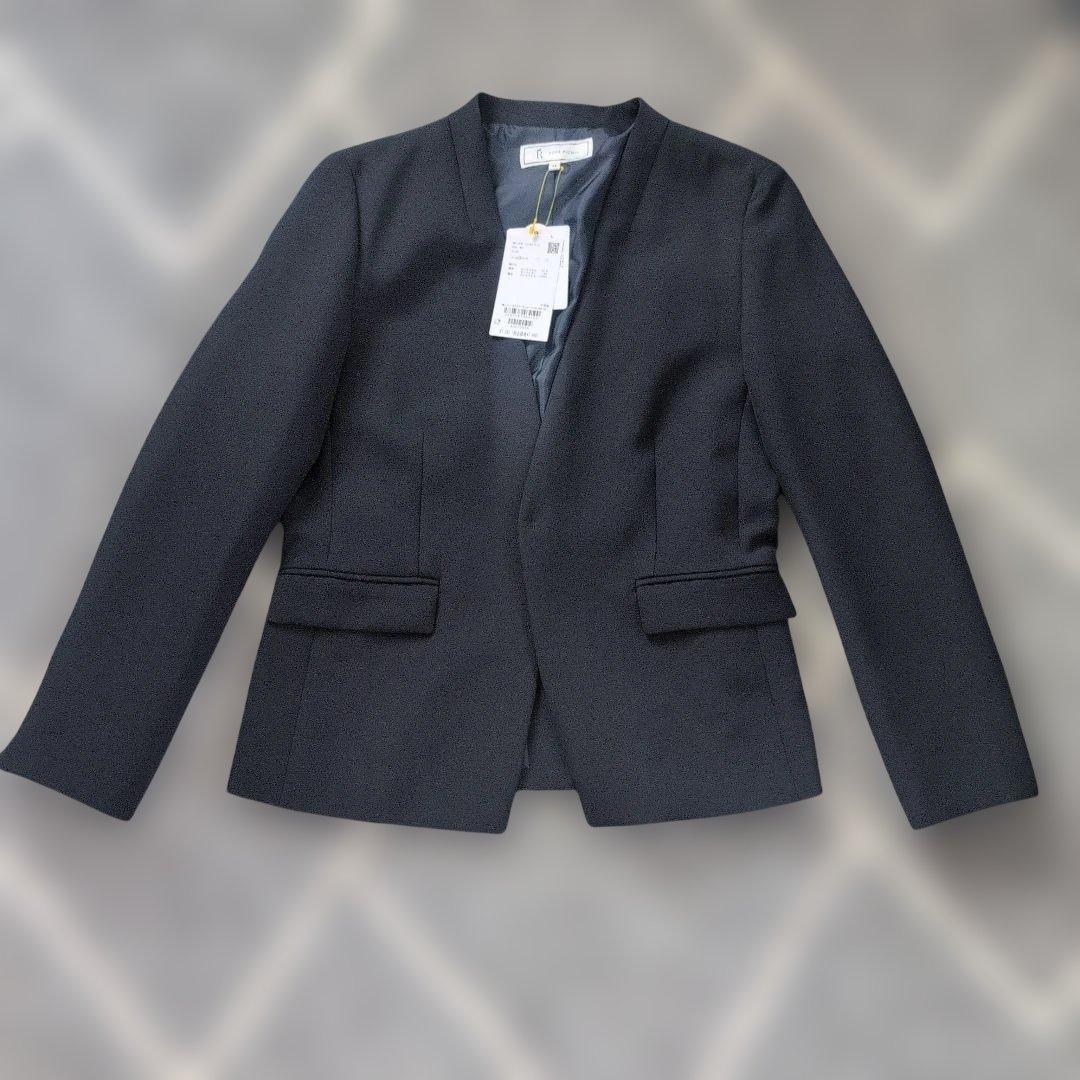 [With tag] Rope Picnic No Collar Jacket Size 38 (Navy)