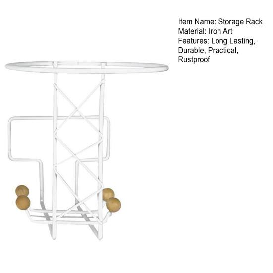 Helmet Holder Storage Rack Wall Mount Strong Load-bearing Sturdy Construction Easy Installation