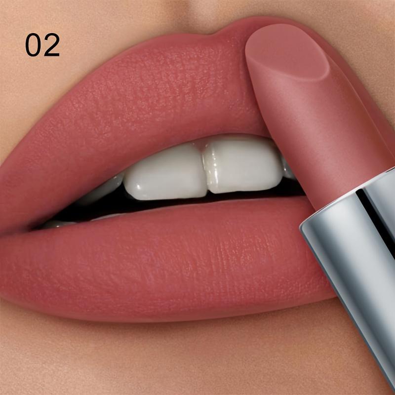 

Матовая роскошная губная помада, водостойкая долговечная глазурь для губ, насыщенные цвета, блеск для губ, высокопигментированный макияж для губ, подарок для женщин 2#