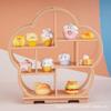 Ancient Style Simulation Plum Blossom Bogu Frame Forbidden City Ornament Living Room Decoration Doll House Children'S Play House Toys