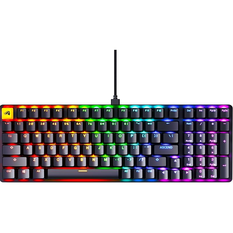

Glorious GMMK 2 Full Size Prebuilt - Black mechanical keyboard GLO-GMMK2-96-FOX-B KB633