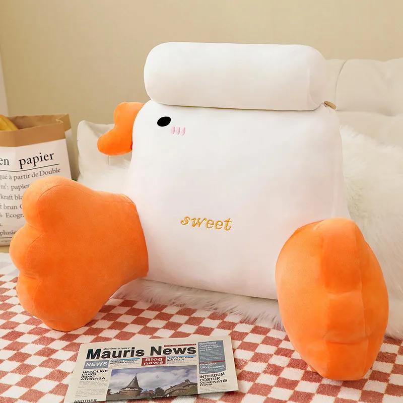 Cute Cartoon Multifunctional Bedhead Cushion, Tatami Mattress, Soft Bag Cushion, Sofa Cushion, Huge Backrest Cushion