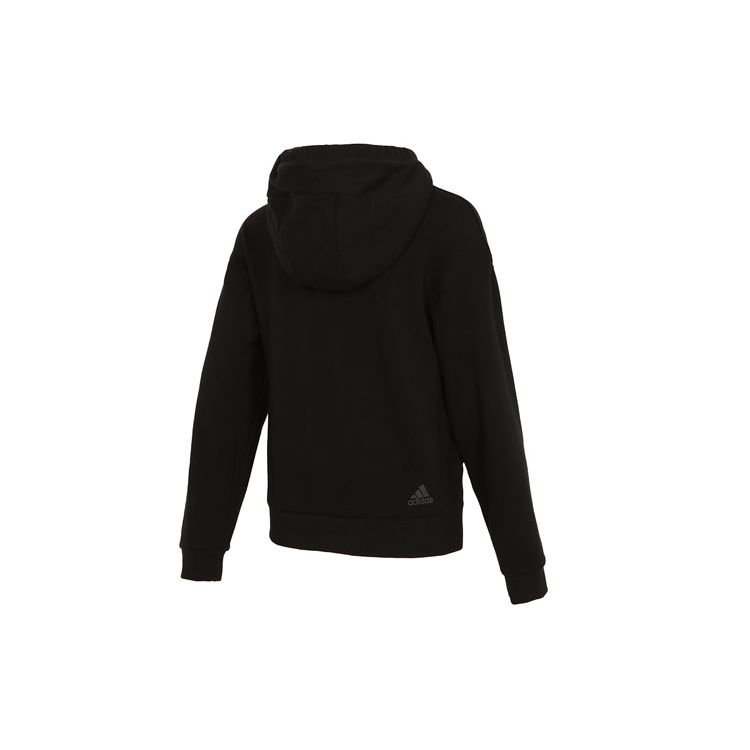 Adidas Essentials Sweatshirt With Hood Women Outerwear Black HB7365