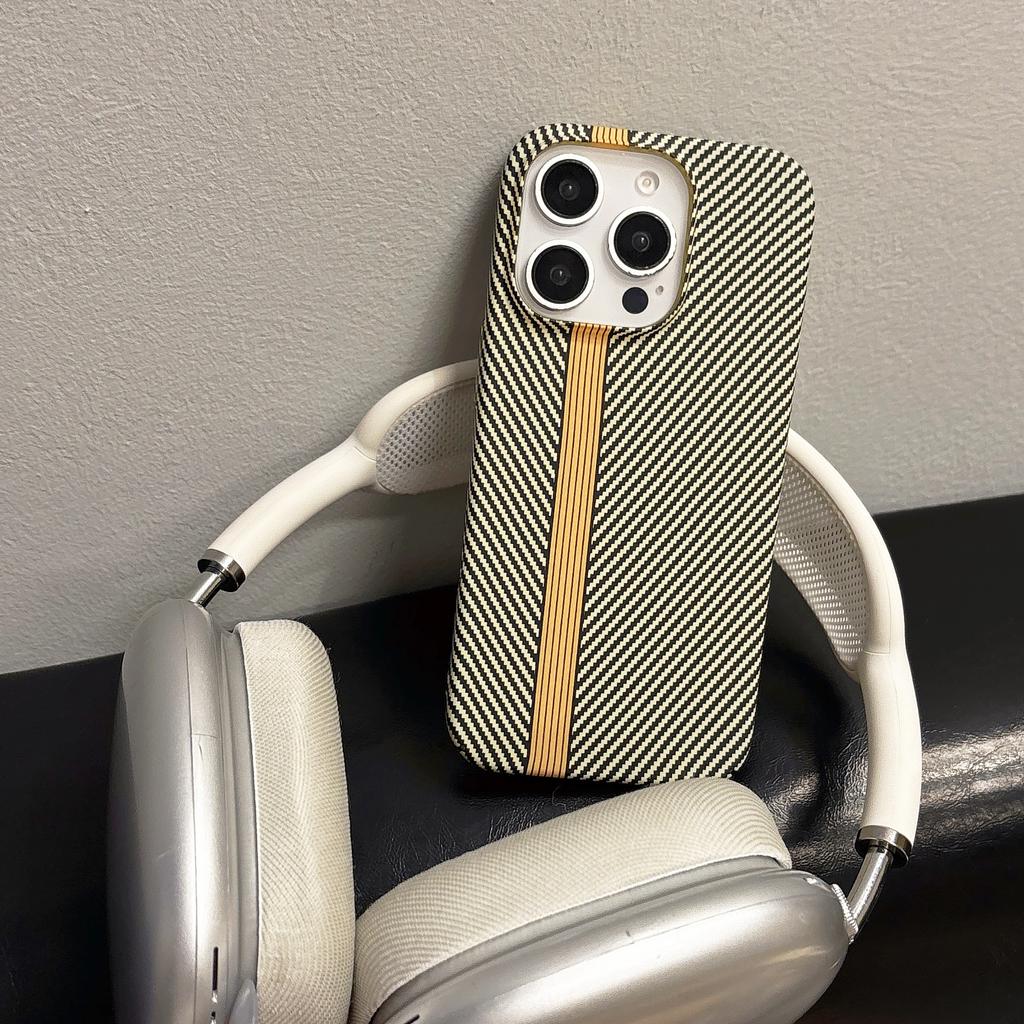 Kohlefaser-Textur Kunststoff Matt Stoßfänger Hülle Für iPhone 17 Air 16 15 14 13 12 Plus Pro Max Schlank Stoßfest Harte Rückseite Abdeckung