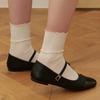 Double Ruffle Socks SC8086 8 Colors