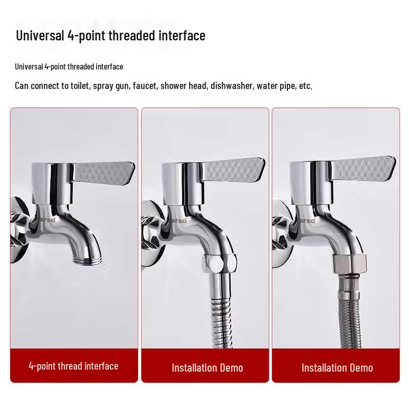 Ally Brass Single Cold Wall-Mounted Faucet