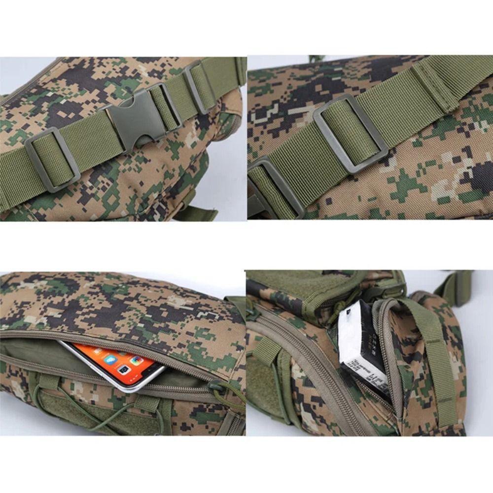 Oxford Cloth Waist Fanny Pack Large Capacity Running Sports Belt Bag Climbing Belt Bag Cycling