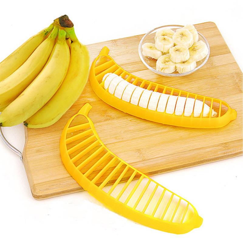 Feliator Tăietor Banane Eco-friendly Ustensile de Bucătărie Plastic Feliatoare Legume Fructe Tăietor Castravete Răzătoare Salată Ustensile Gătit