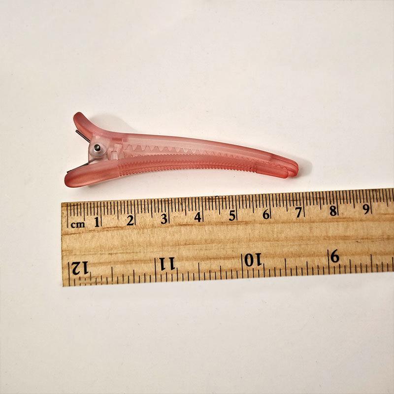2Pcs Frosted Duckbill Clip Colorful Fix Hair Hairpins  Bangs Clip Hairdressing Hairpins Barrettes Headwear Accessories