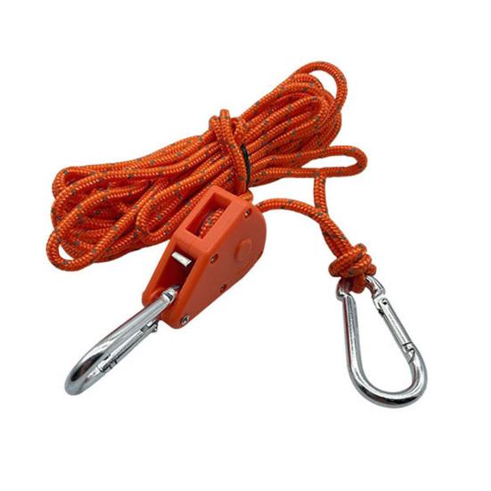 1 Set Makara Halat Gerdirici 4/5M İpli Ağır Hizmet Dış Mekan Sırt Çantası Yürüyüş Tekne Kampı Gerdirme Halatı Ayarlayıcı Sıkıcı