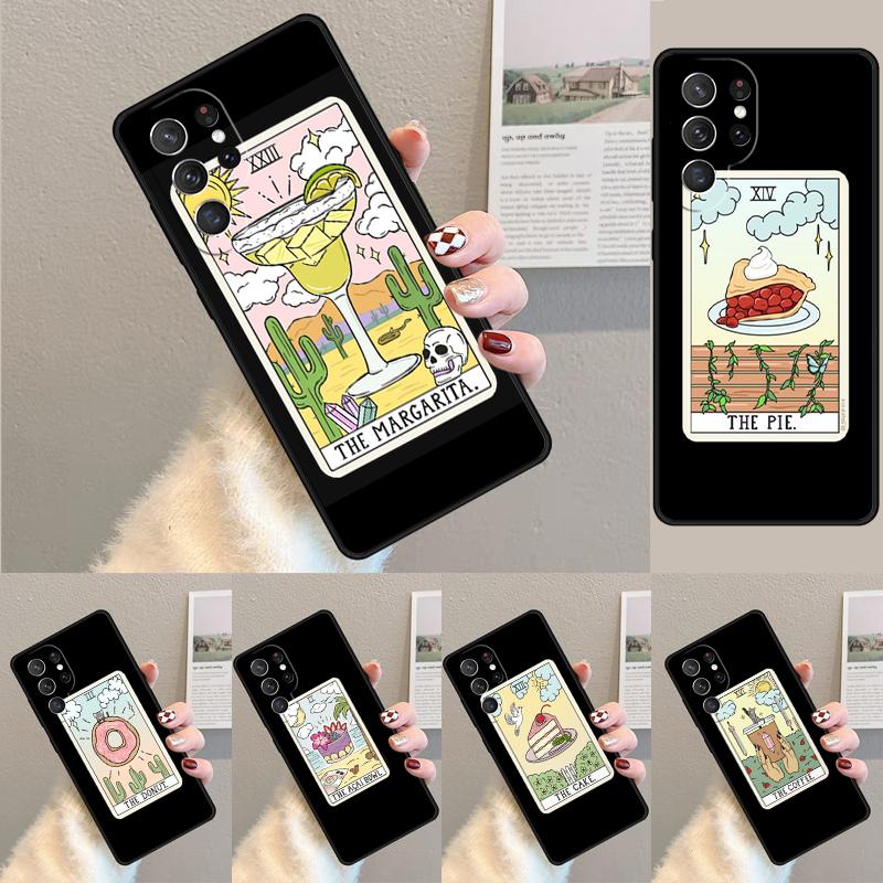 Aesthetic Art pizza coffee Custom Phone Case for Samsung Galaxy note 10 pro S26 Ultra S23 S24 FE S25 S21 S22 PLUS Cove