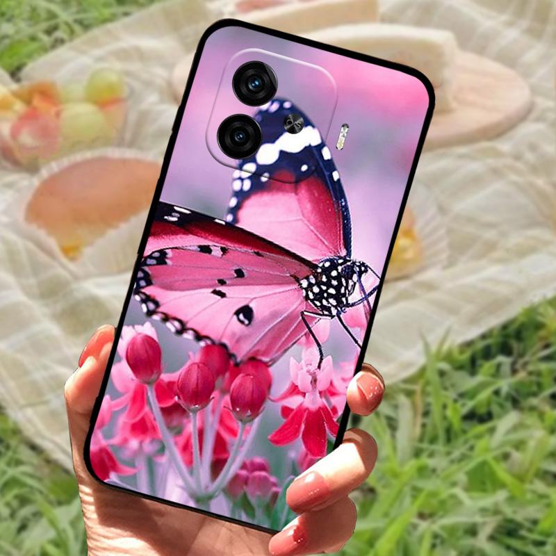 For VIVO iQOO Z9 Turbo 5G Case Luxury Fashion Beautiful Silicone Phone Back Cover For IQOO Z9 5G Cases Protective Shell Capas