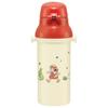 Skater Children's Water Bottle, 480ml, Direct Drinking, Plastic, One-Touch Operation, Dishwasher Safe, Made in Japan, Ghibli Totoro, Mei, Girl's Desig