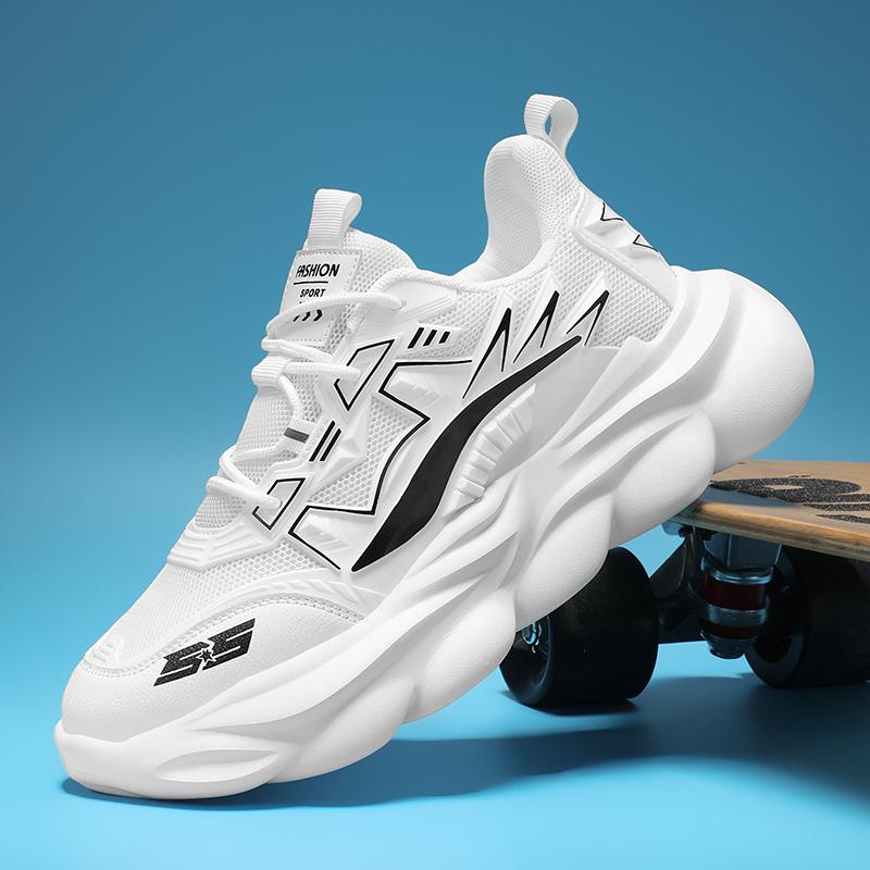 Mens Running Shoes Luxuxy Outdoor Jogging Shoes for Male Footwear Training Light Casual Sneakers Skateboard Shoes Chunky Sports Shoes